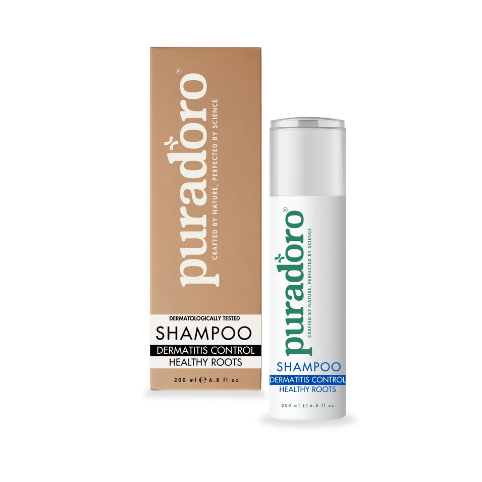 dermatitis shampoo Champú Dermatitis & Raíces Sanas – Calma el cuero cabelludo, reduce descamación e irritación 200ml - Imagen 1