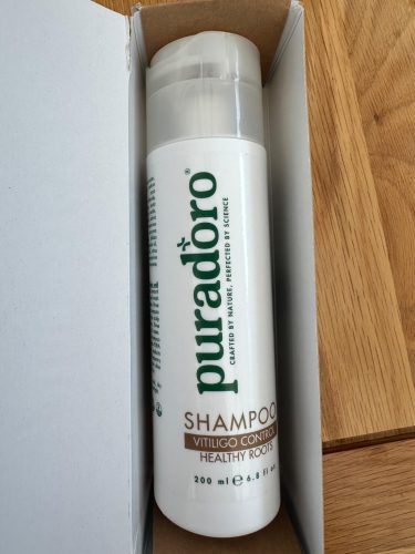 Champú Vitíligo & Raíces Sanas – Cuidado suave del cuero cabelludo, nutre las raíces 200ml photo review